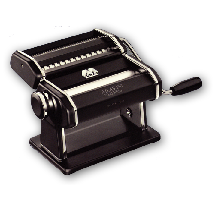 Black Marcato Atlas 150 [pasta machine] - Artisan Cooking
