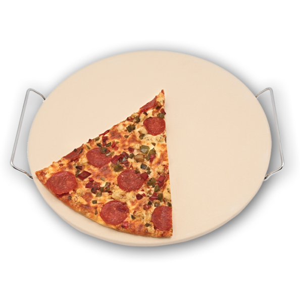 Round Pizza Stone with Rack