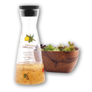 Glass Salad Dressing Shaker