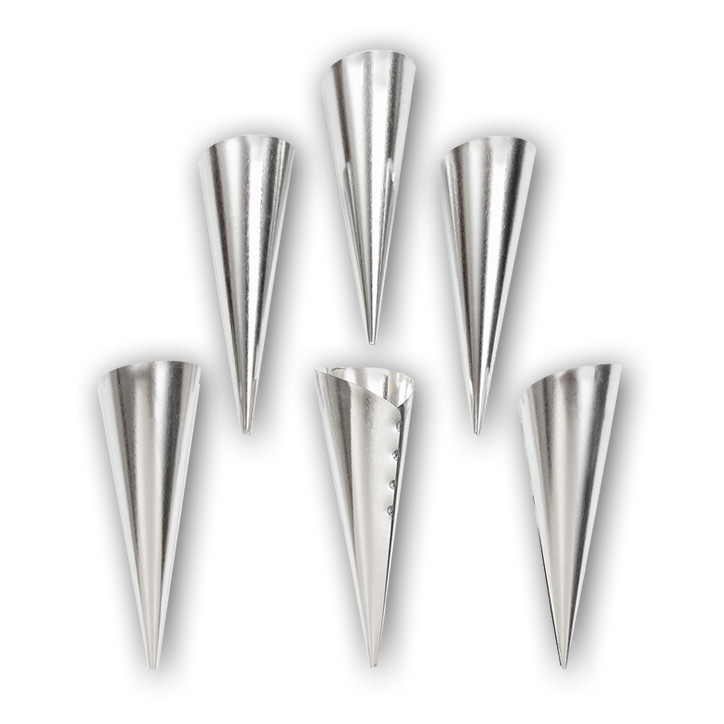 Baking Cones Stainless Steel Spiral Croissant Tubes Horn Bread Pastry Making Cake Mold Baking Supplies