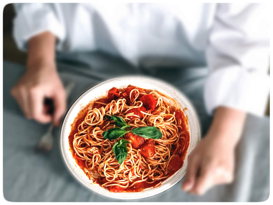 Tomato Sauce and Spaghetti