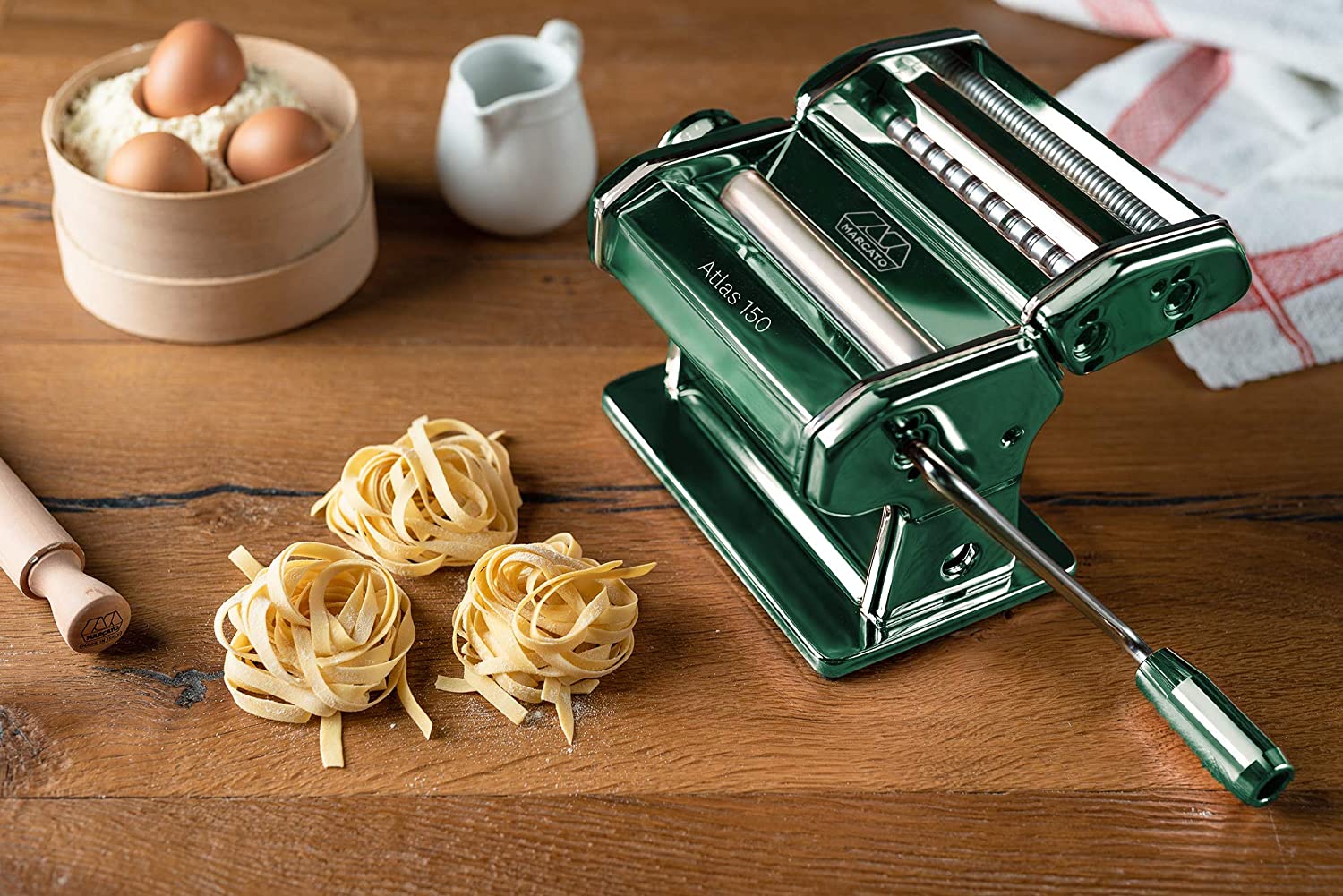 Máquina de Pastas Atlas 150-Verde marca Marcato 