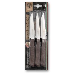 .com: Kaimano kdn041506 N – Table Knife, Table, 6 Pieces, Black :  Home & Kitchen