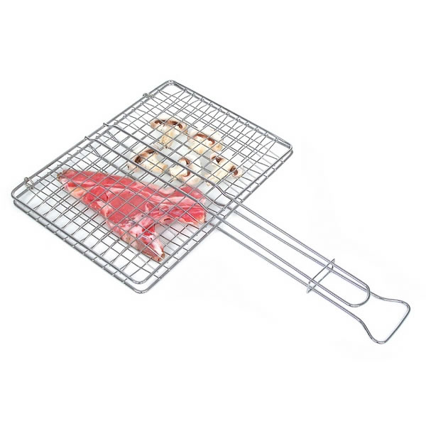 Stainless Steel BBQ Grill Basket - Artisan Cooking