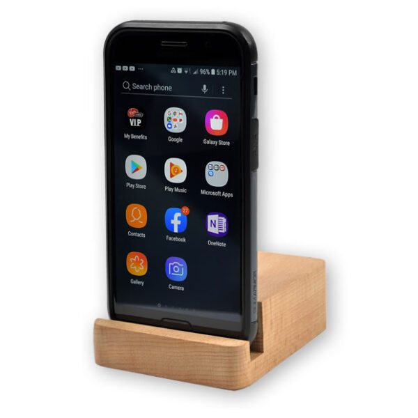 Table top phone and small tablet holder