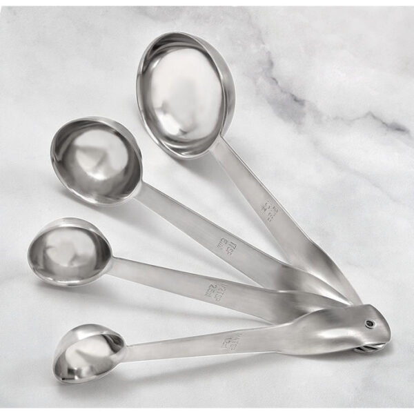 Stainless Steel 4-Piece Measuring Spoon Set