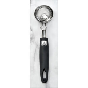 Stainless-Steel Push-Button Ice Cream Scoop