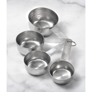 4-Piece Measuring Cup Set 18/10 Stainless Steel
