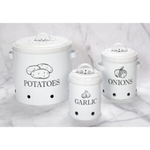 3-Piece Vegetable Cannister Set