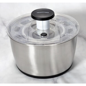 Push Down Salad Spinner